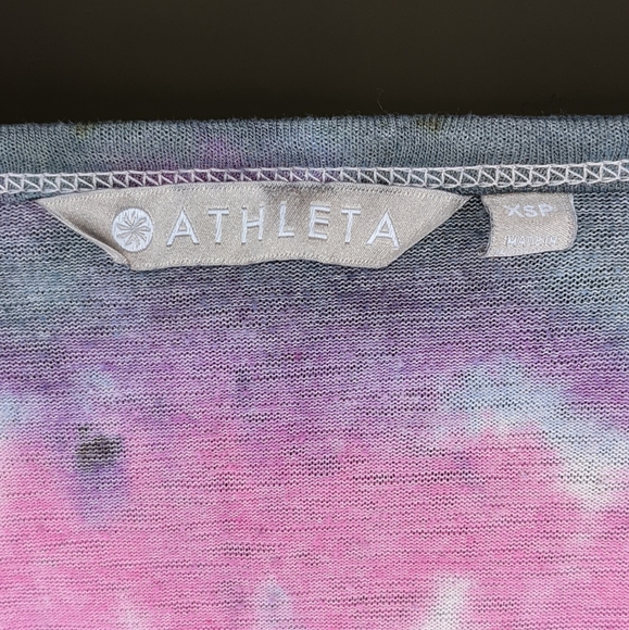 Athleta Tie Dye Loose Fitting Tank Top - Picture 4 of 5